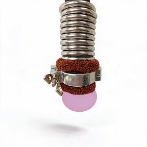 Traditional Hanging Practice Tool - Adjustable Spring and Copper Ring with Aluminium Safety Lock, Hole 2-2.7 cm, Steel Rings 3.8 cm, 13 Options